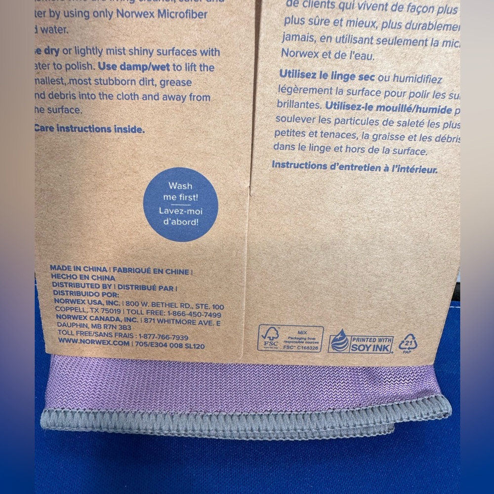 Norwex - Window Cloth - Picture 3 of 7